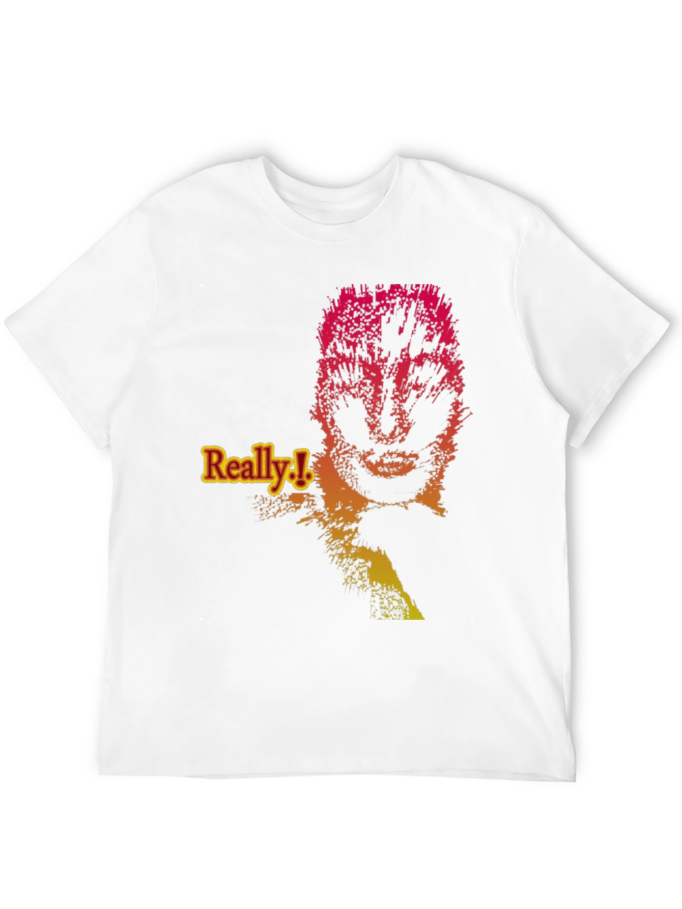 Abstract Graphic Tee - Really! Statement Shirt