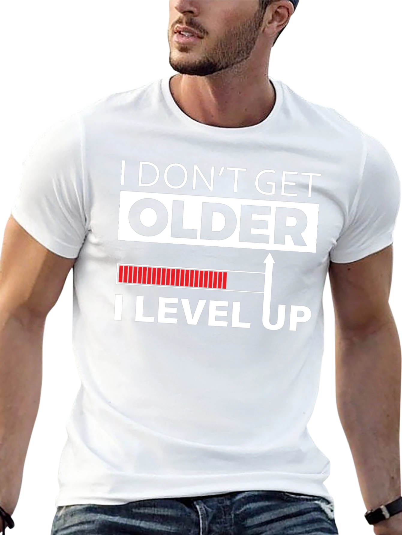 I Dont Get Older I Level Up Graphic Tee