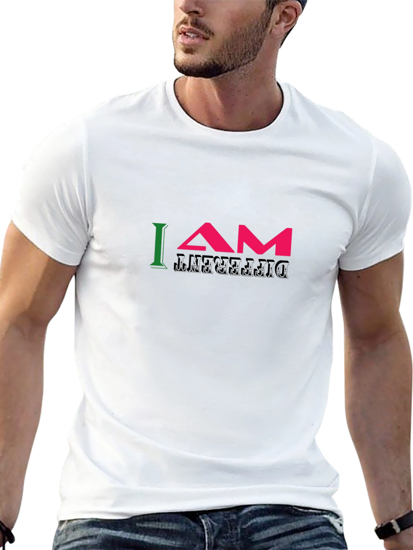 I AM Different Graphic Tee - Unique Statement Shirt