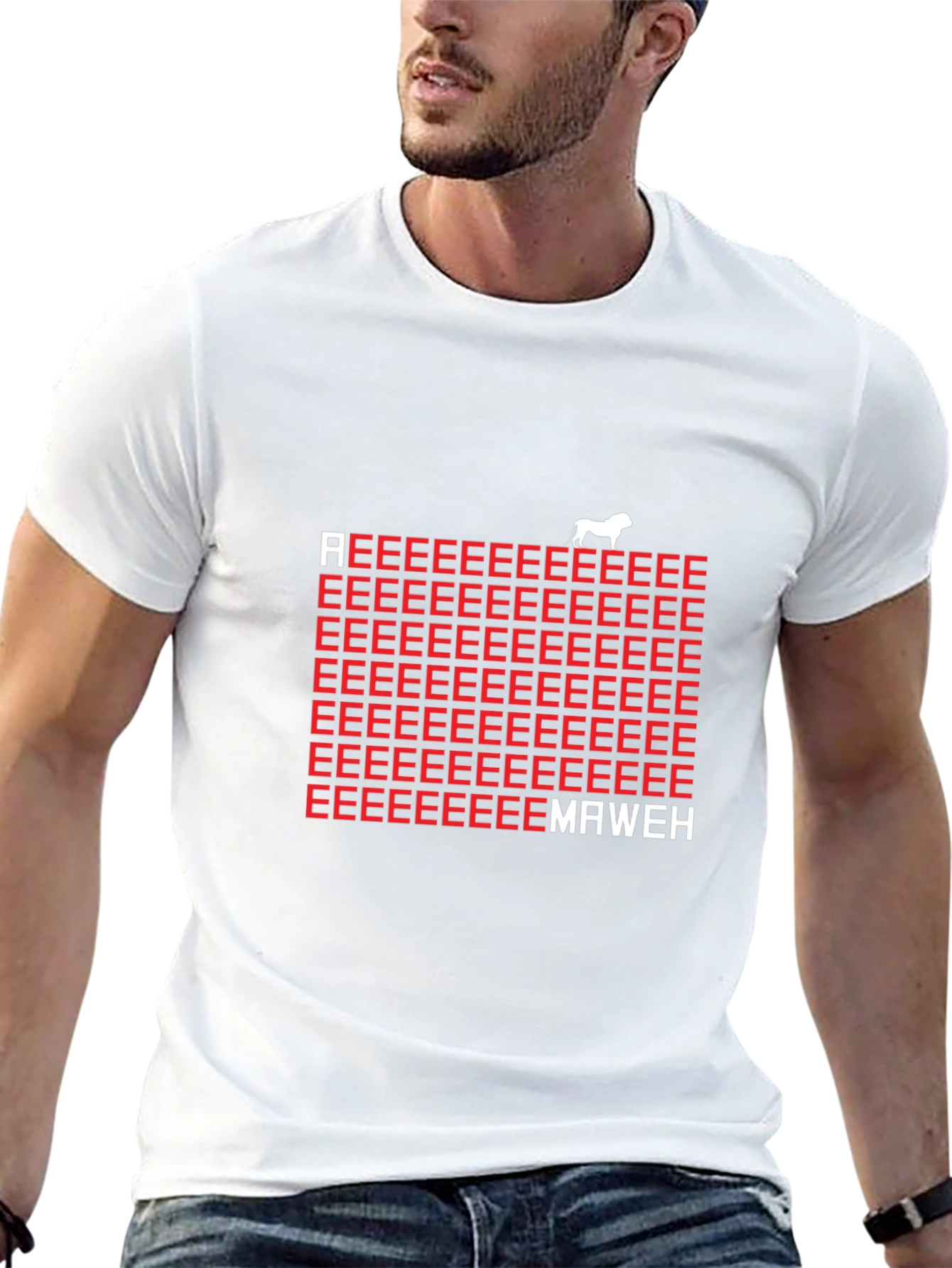 Aaaaaaaaaa Maweh Bulldog Graphic T-Shirt