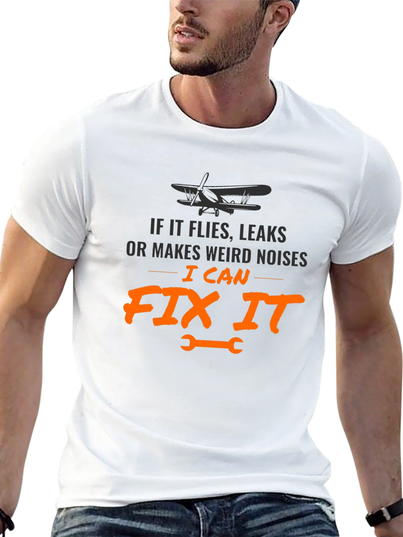 I Can Fix It T-Shirt - Aviation Mechanic Tee