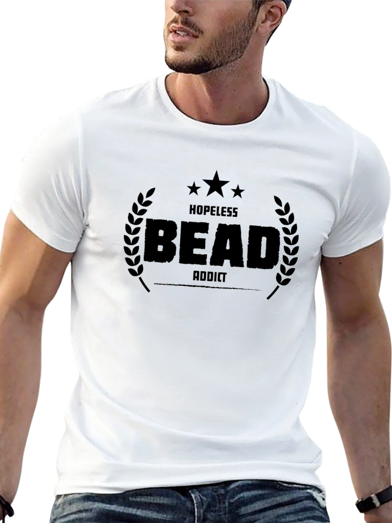 Hopeless Bead Addict Black T-Shirt