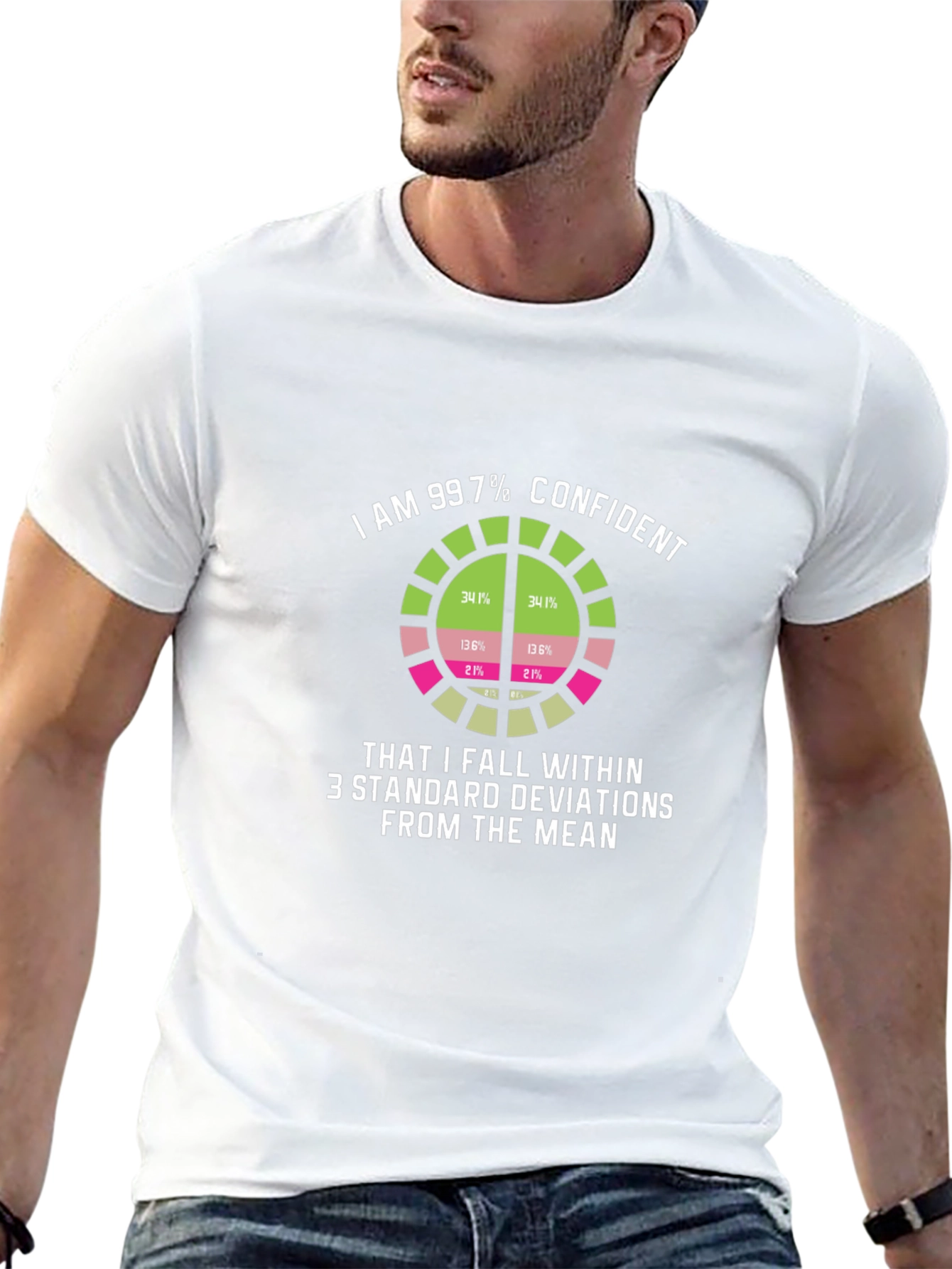 99.7% Confident Statistics T-Shirt