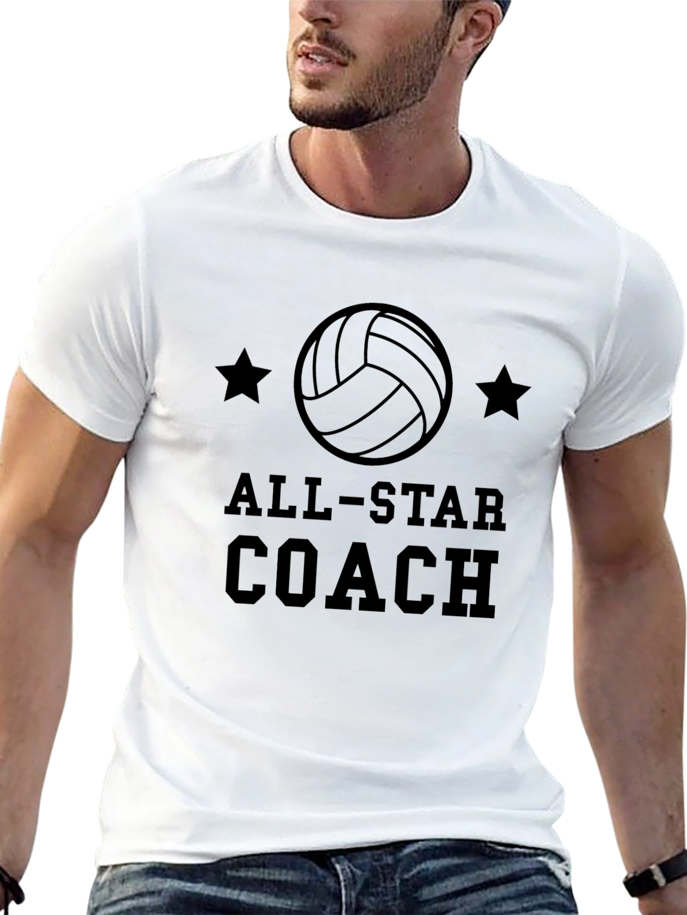 All-Star Volleyball Coach T-Shirt