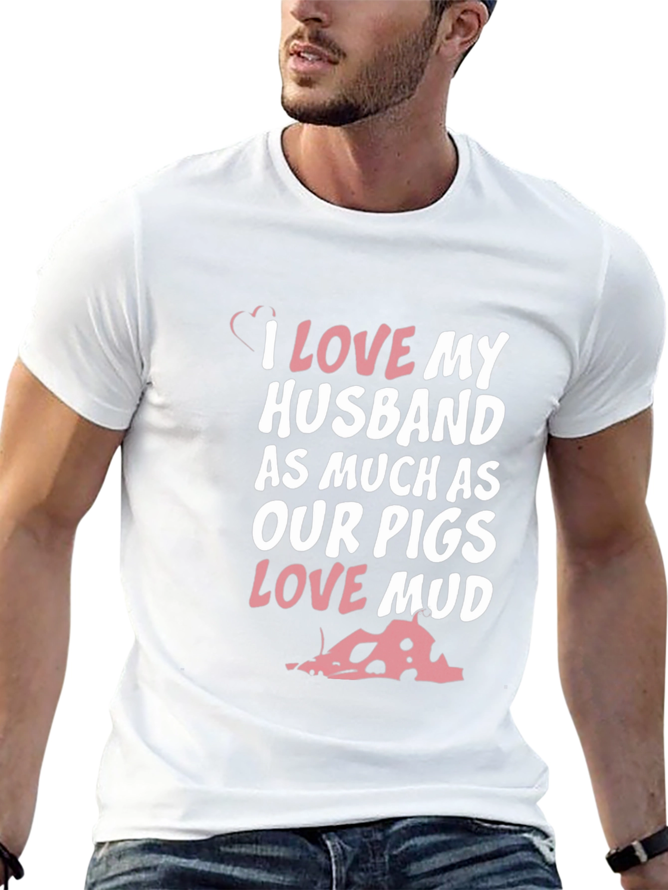 Husband Pig Love T-Shirt