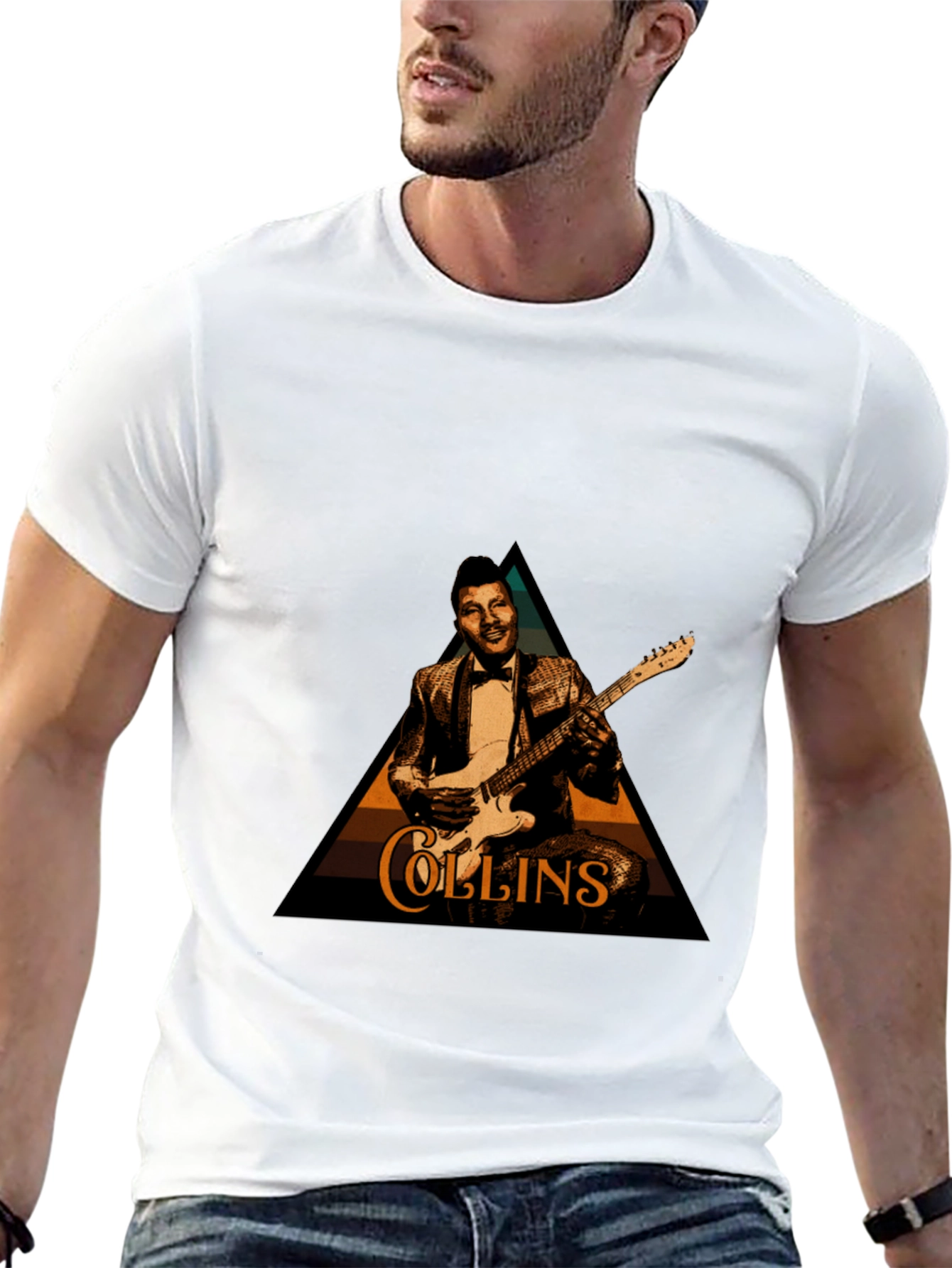 Albert Collins Graphic T-Shirt - Black