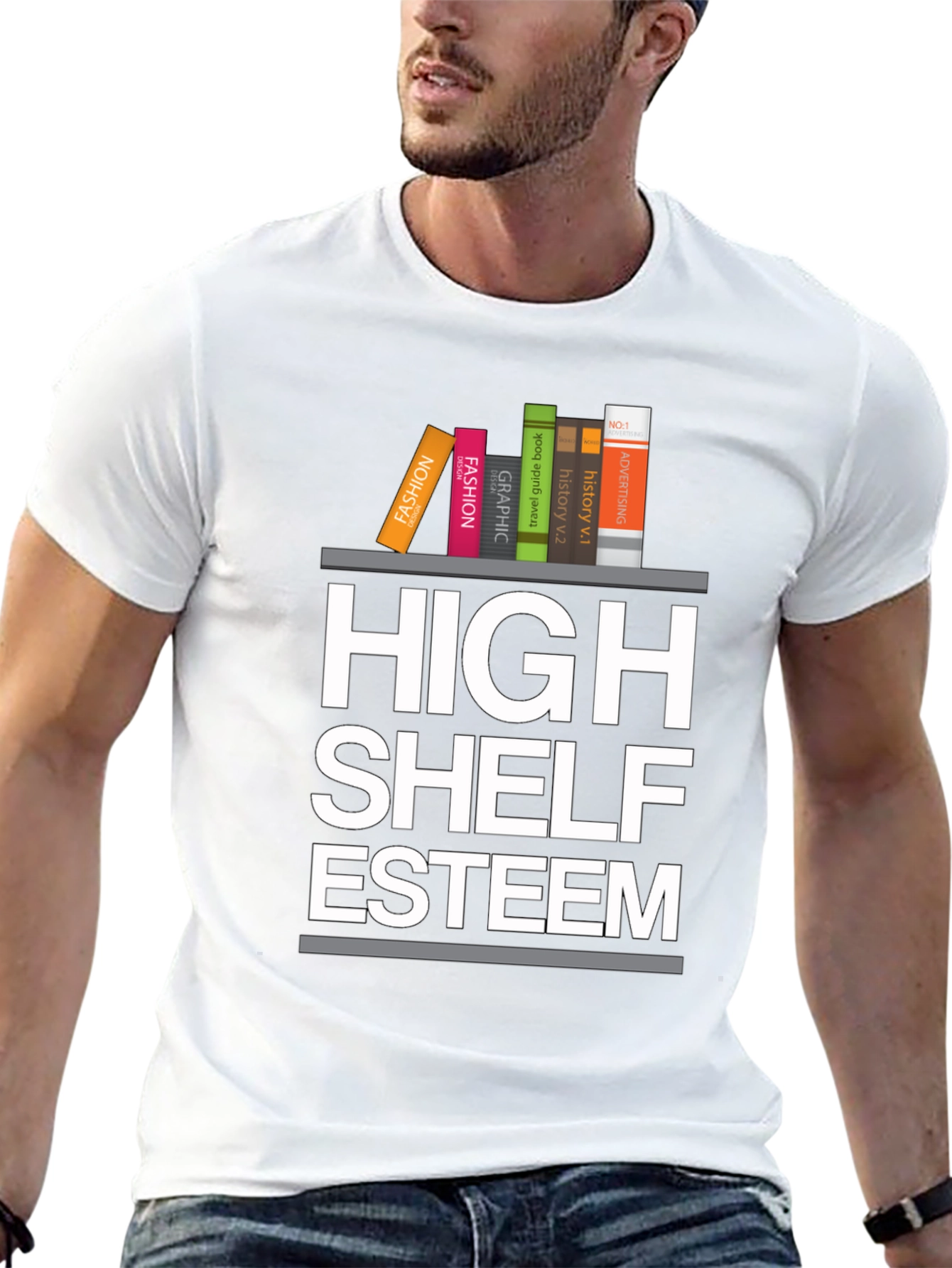 High Shelf Esteem Bookworm T-Shirt
