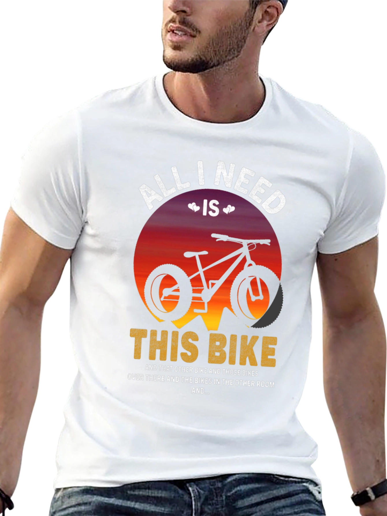 All I Need Is This Bike Graphic T-Shirt