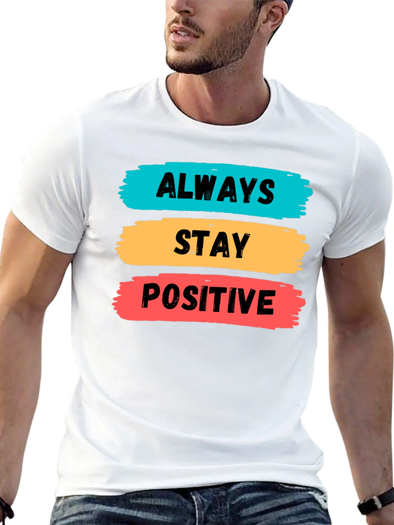 Always Stay Positive Graphic Tee