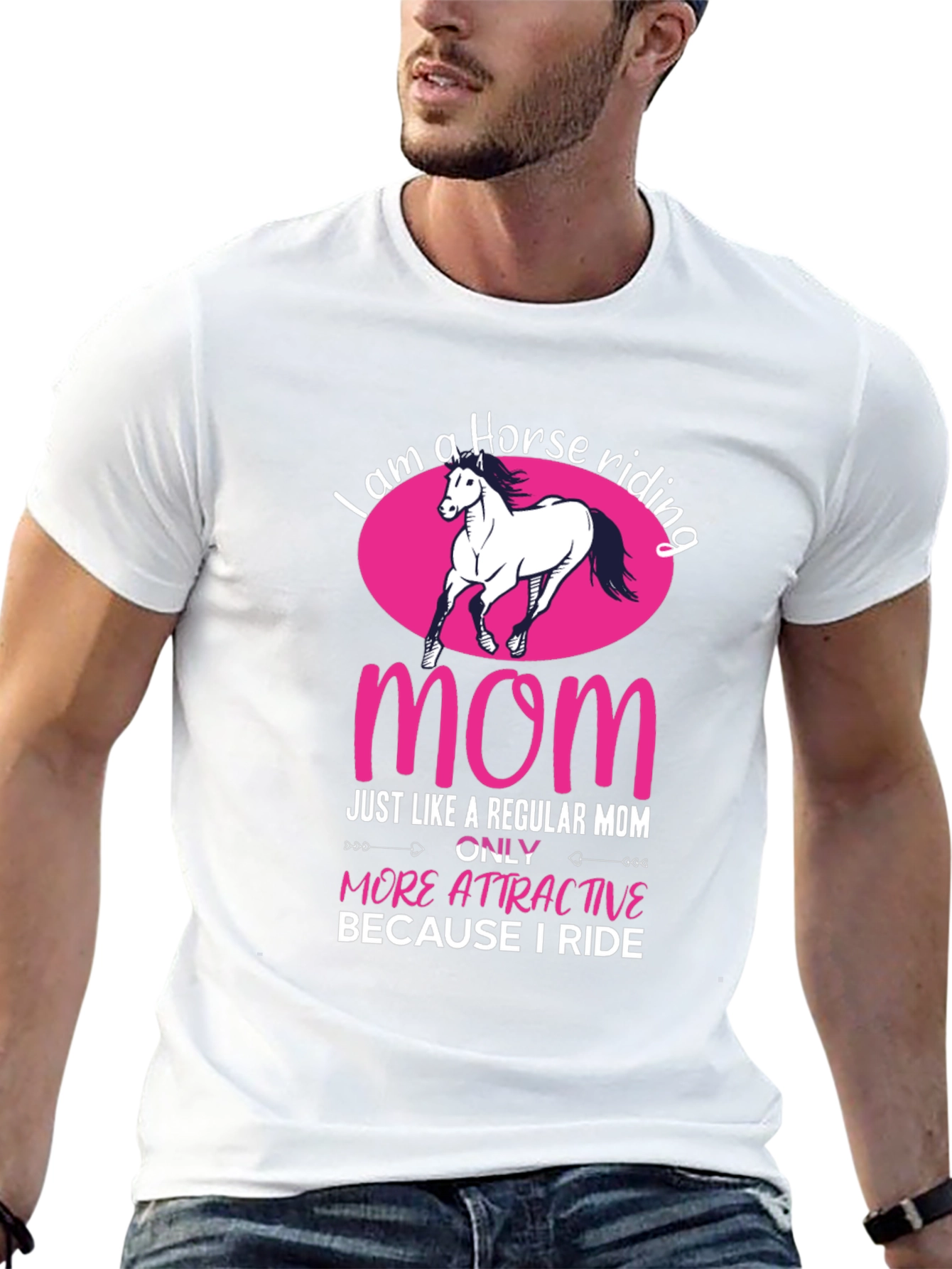 Horse Riding Mom T-Shirt