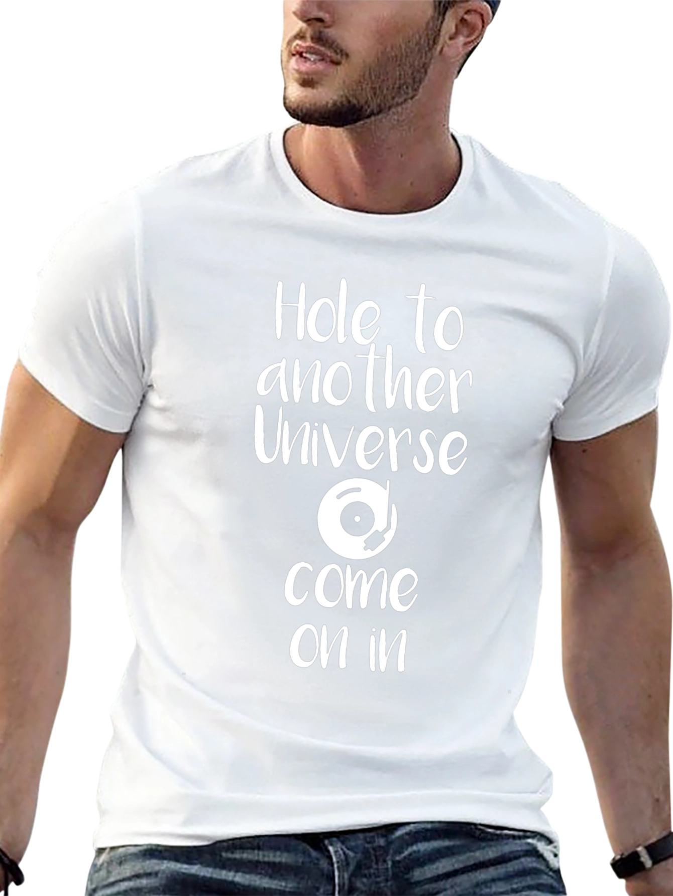 Hole to Another Universe Graphic T-Shirt