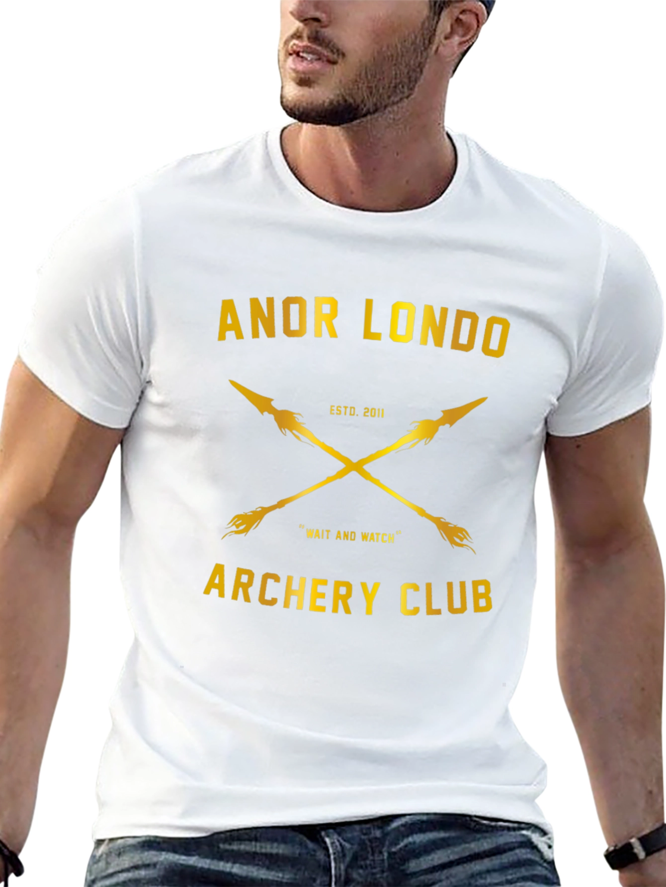 Anor Londo Archery Club T-Shirt - Black