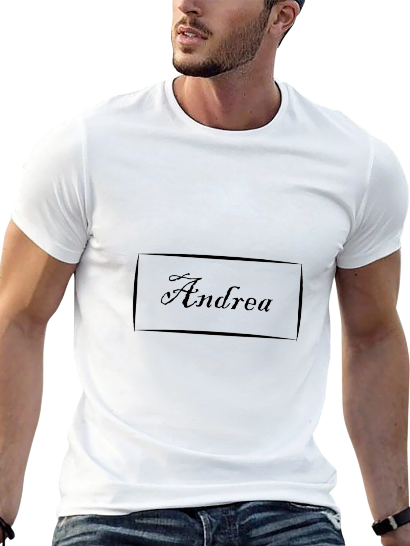 Andrea Black T-Shirt - Casual Comfort