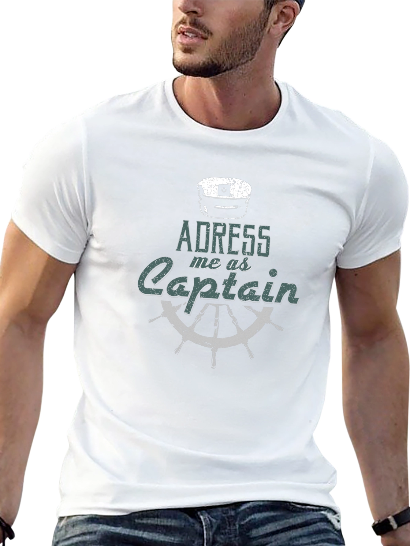 Address Me As Captain T-Shirt