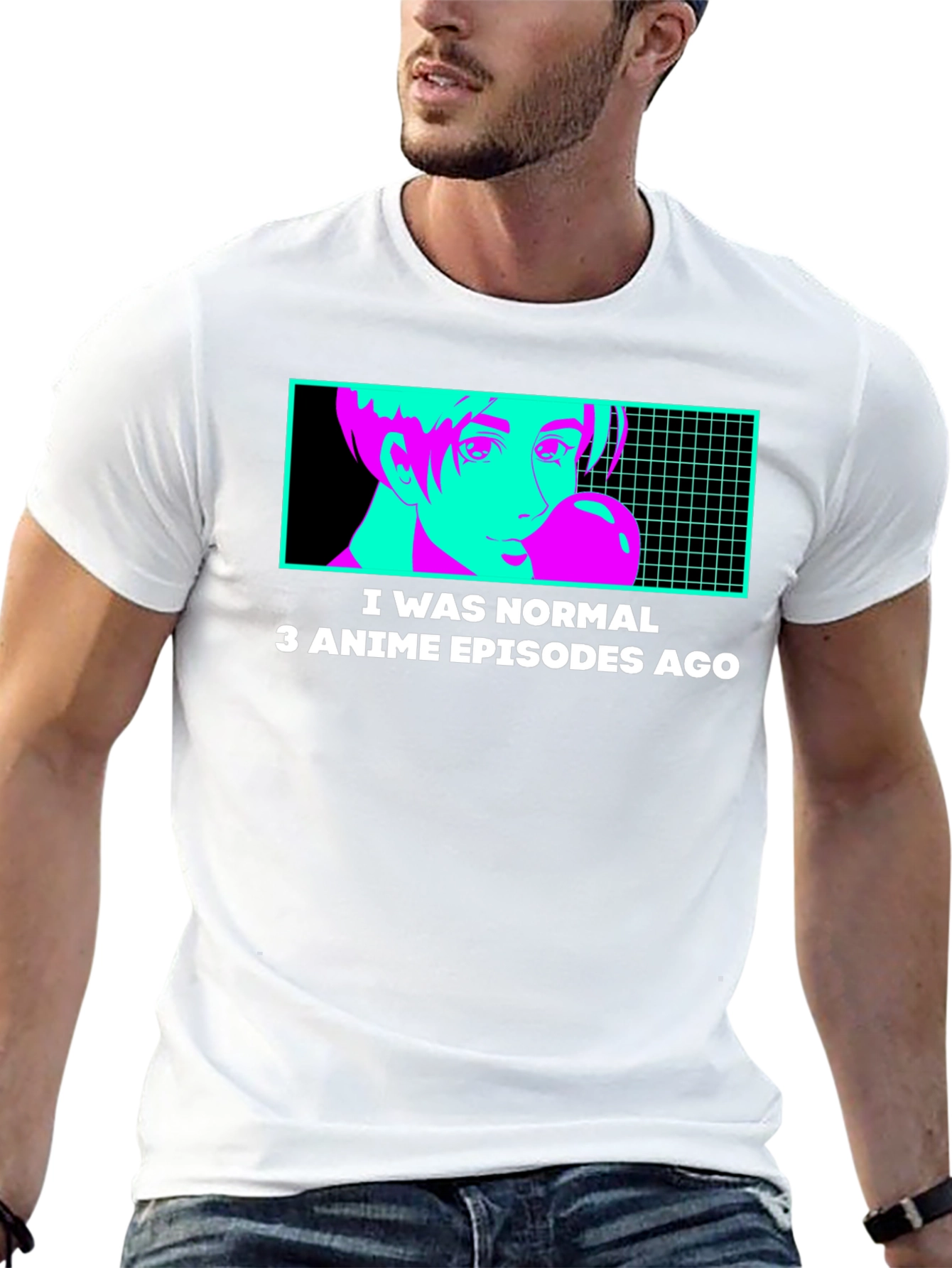 Anime Episodes Ago Graphic T-Shirt