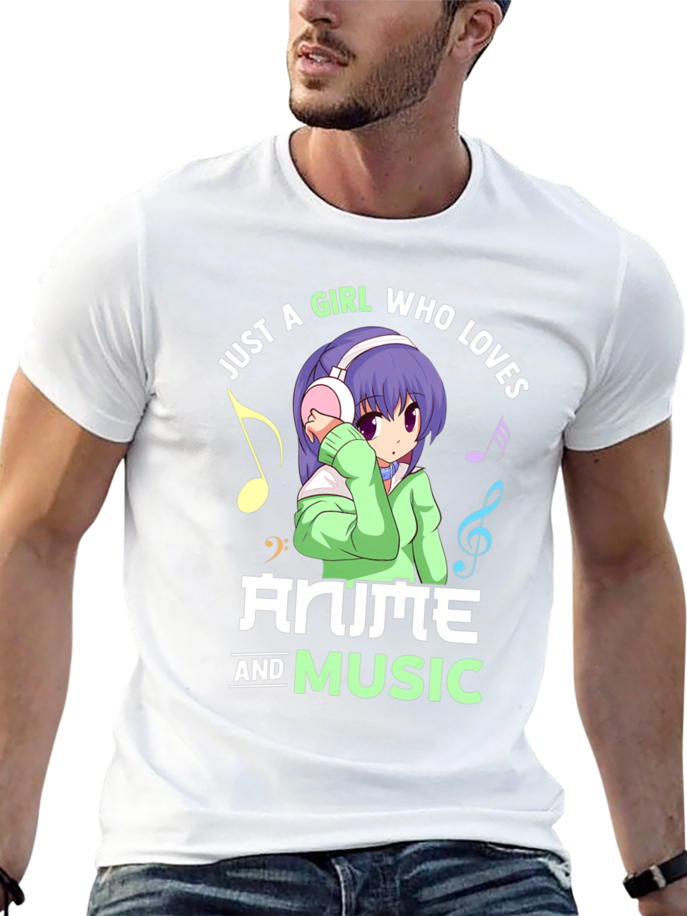 Anime & Music Lover T-Shirt