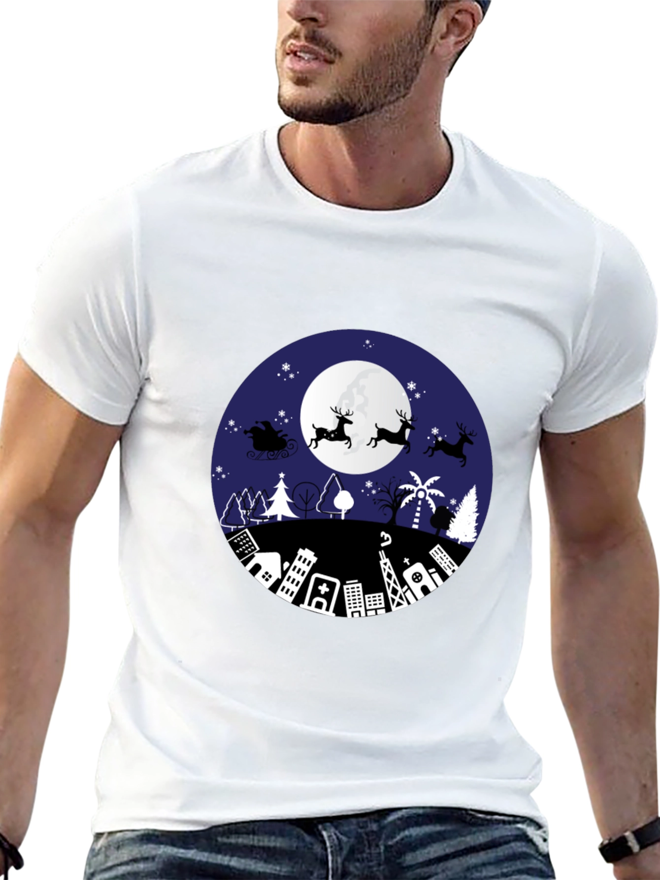 Holiday Cityscape T-Shirt