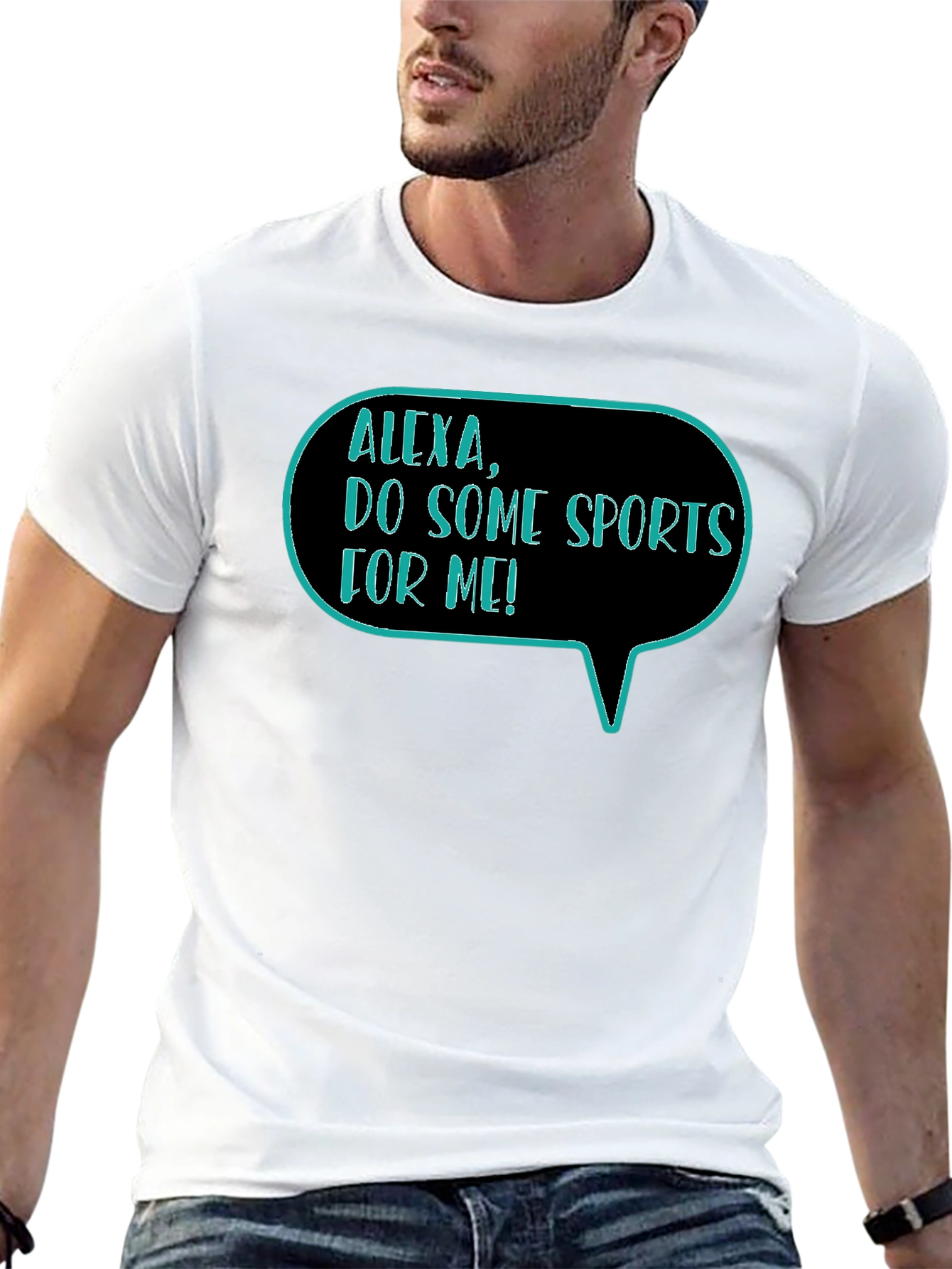 Alexa Do Some Sports Funny T-Shirt