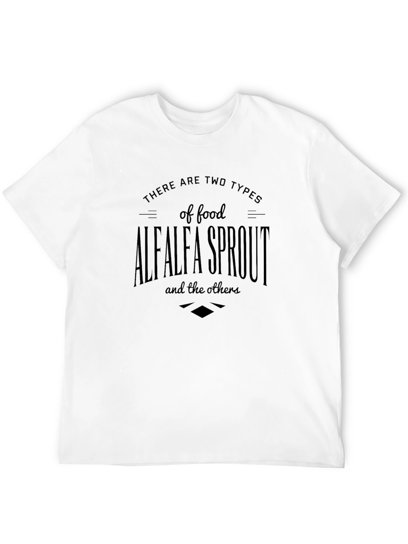 Alfalfa Sprout T-Shirt - Foodie Humor Tee