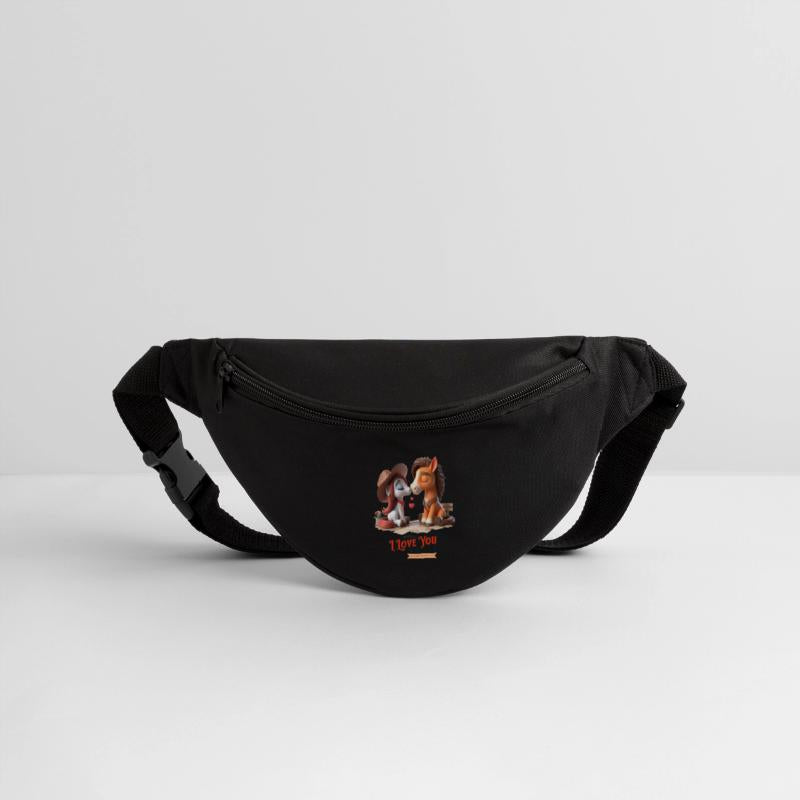 a colt and a mare in love