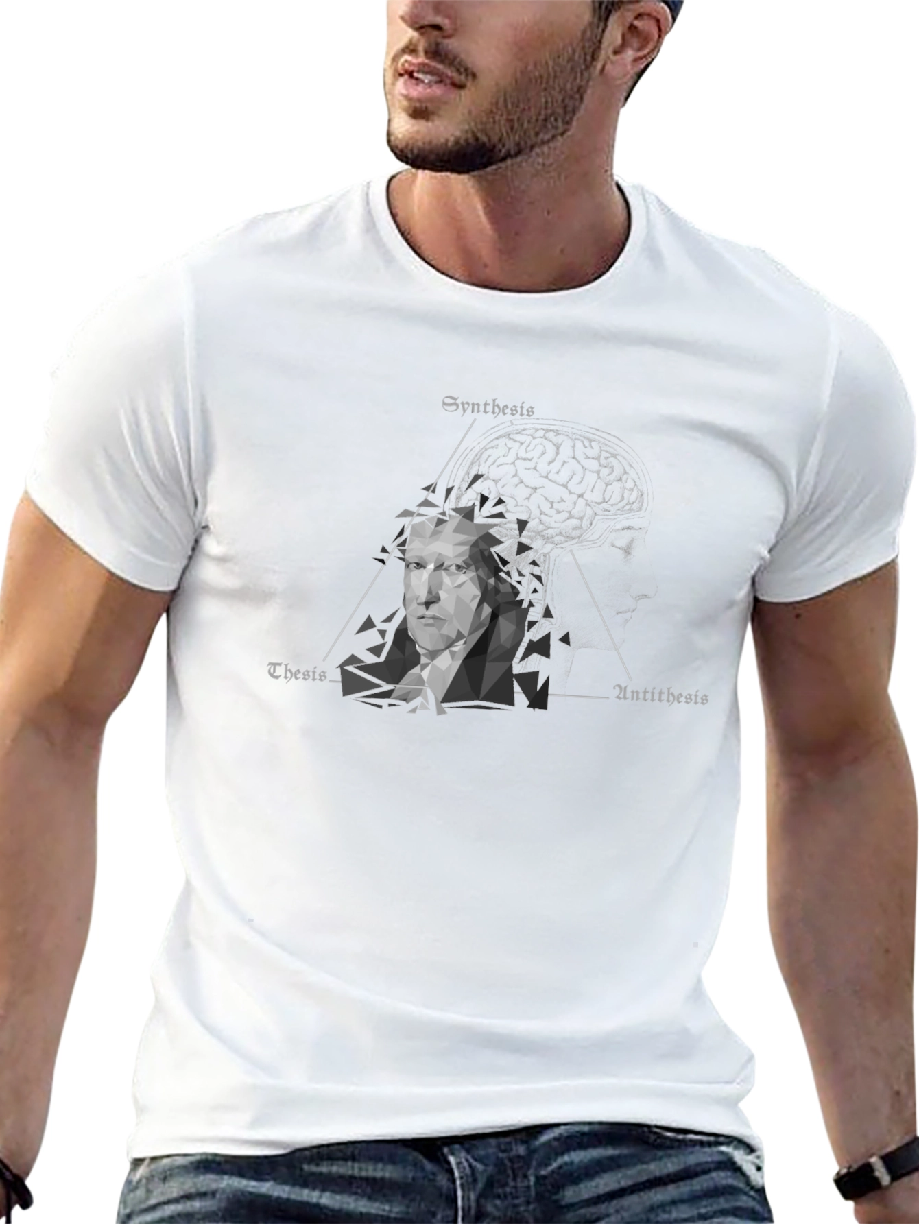 Hegelian Dialectic T-Shirt: Thesis Antithesis Synthesis