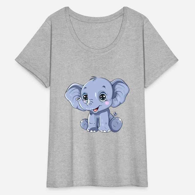 Adorable Baby Elephant With Big Eyes