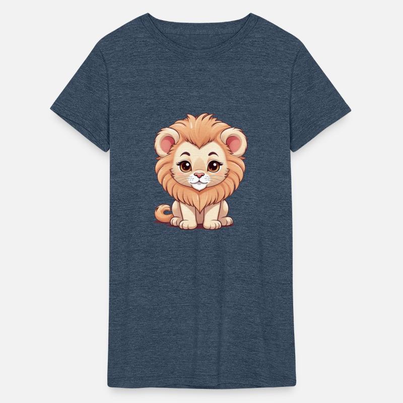 Adorable Chibi Lion Cute Anime Big-Eyed Lion