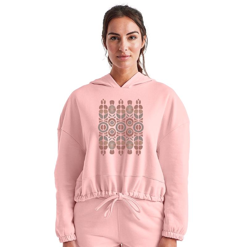 African Boho Pattern: Tribal Circles and Lines