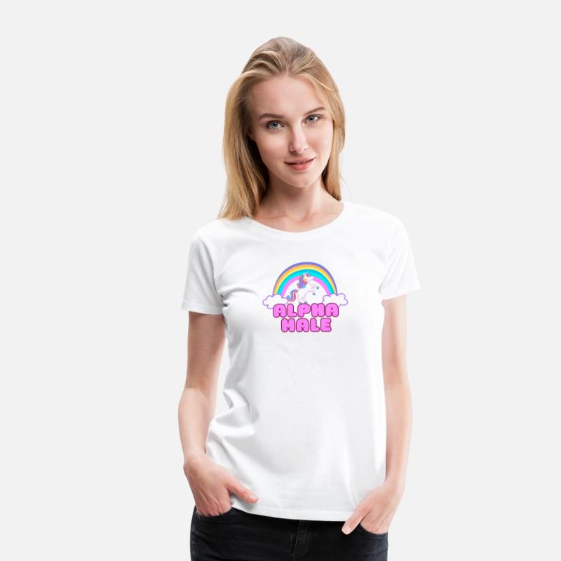 Alpha Male - Funny Unicorn Print