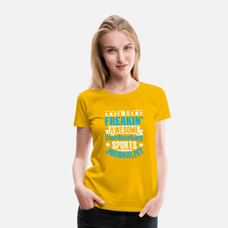 Awesome Sports Journalist – Funny Reporter Shirt