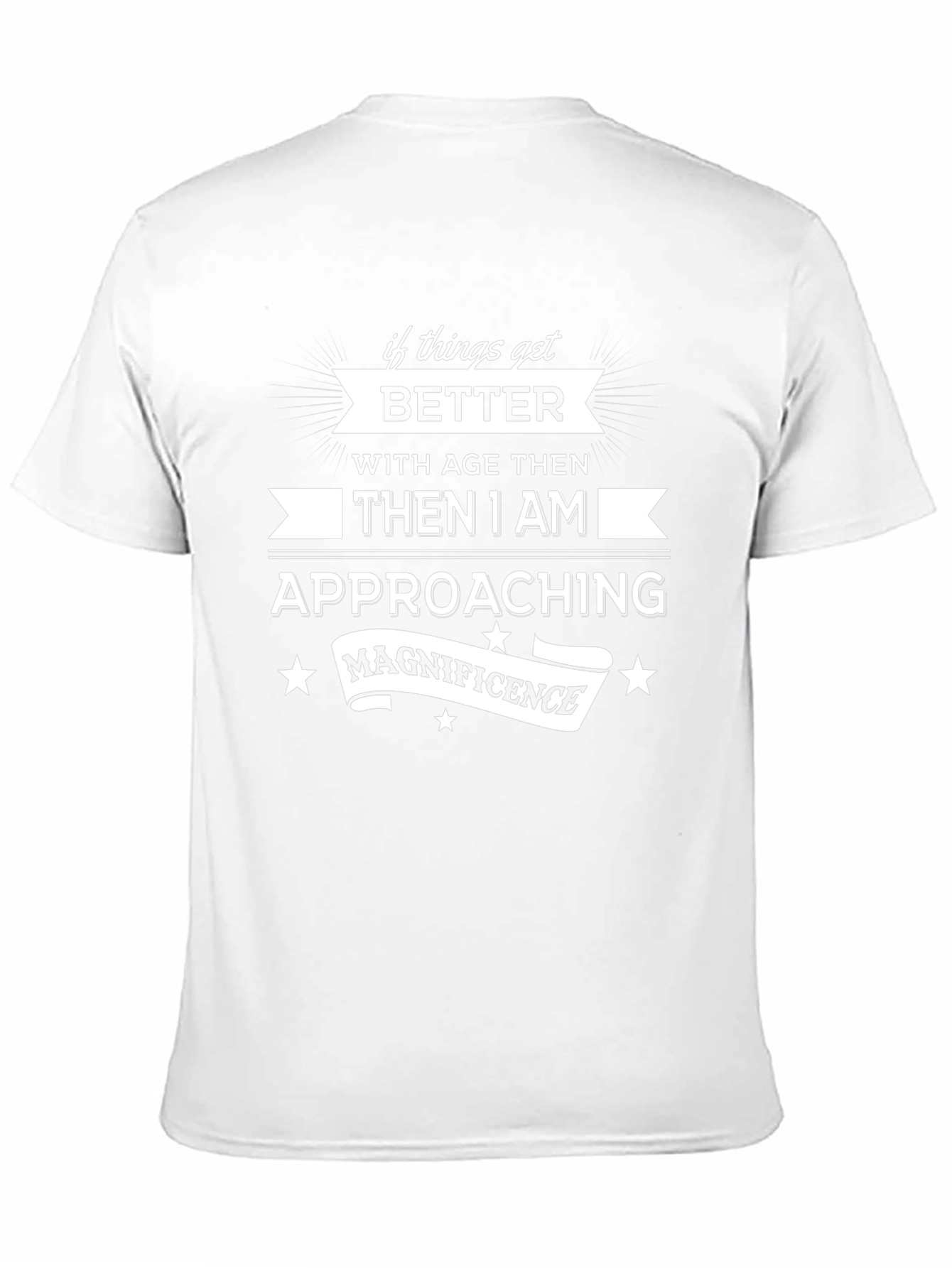 Approaching Magnificence Mens Black Tee