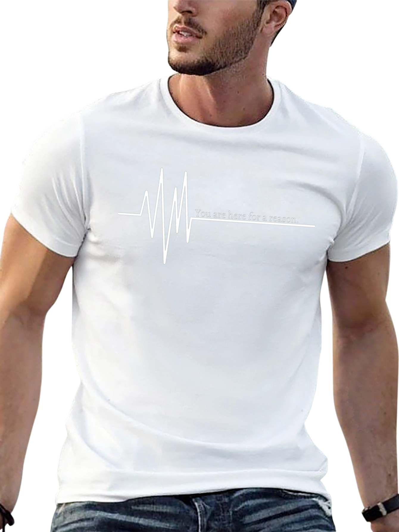 Heartbeat Life Reason Tee - Inspiring Graphic T-Shirt