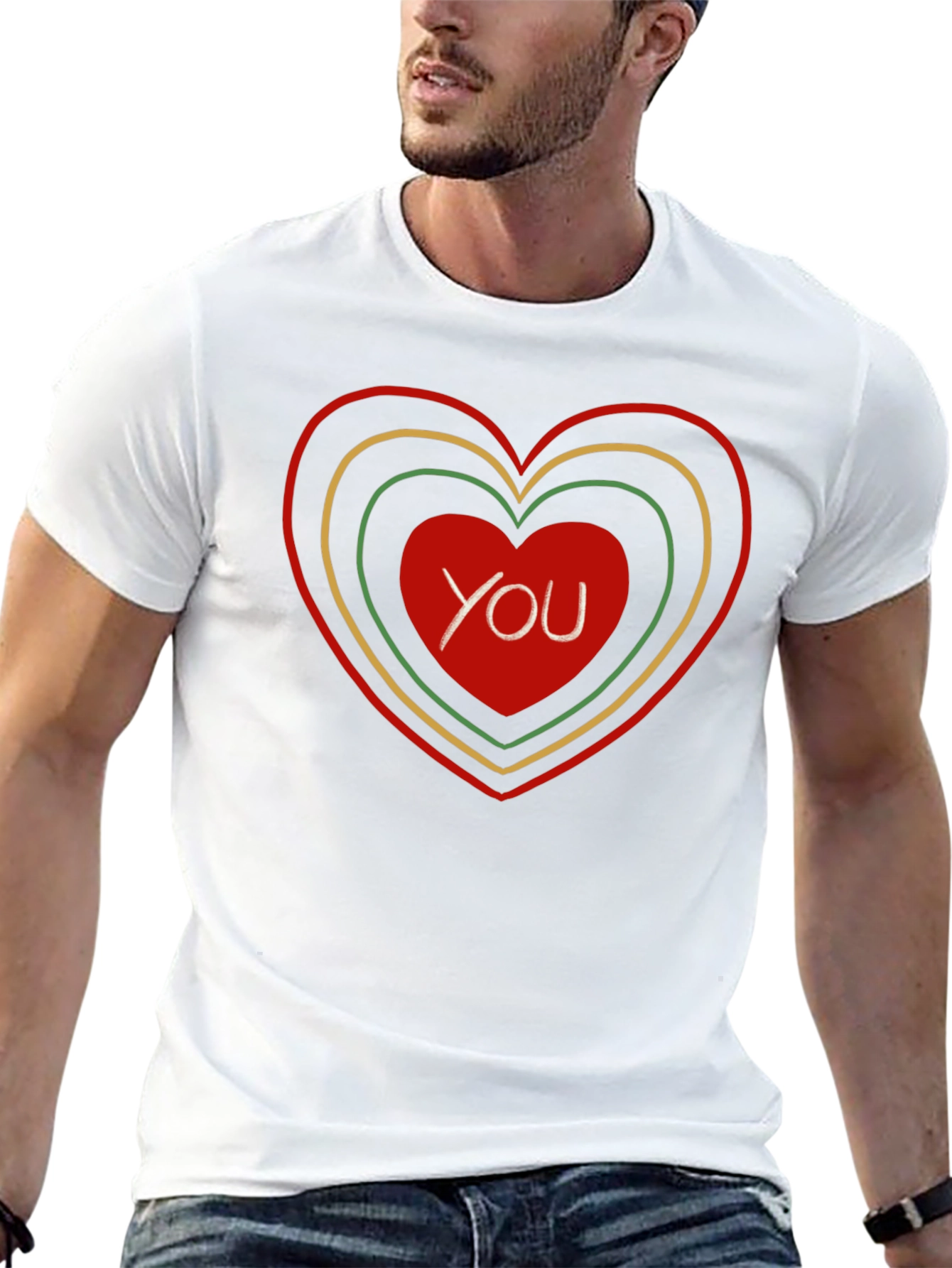 Heart You Graphic Tee - Love & Affection T-Shirt
