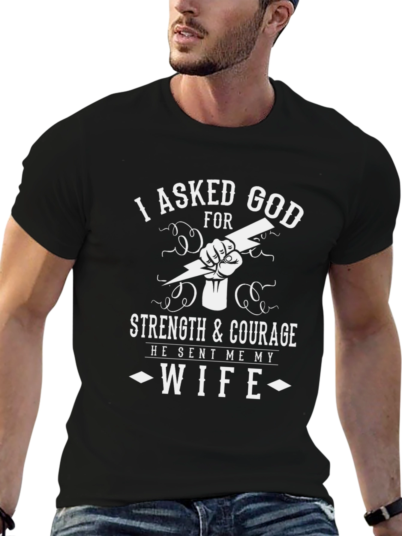 I Asked God for Strength T-Shirt