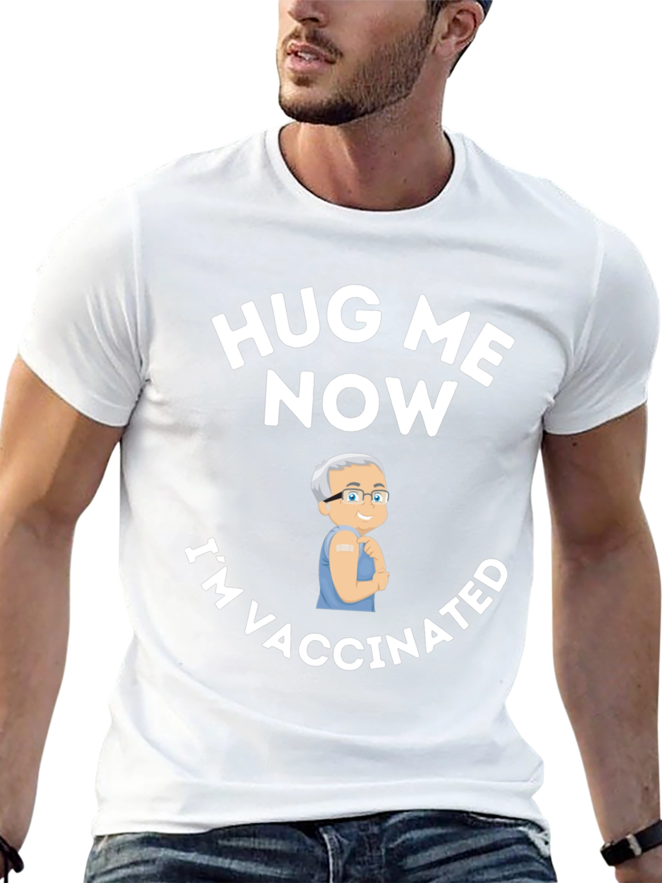 Hug Me Now Im Vaccinated T-Shirt