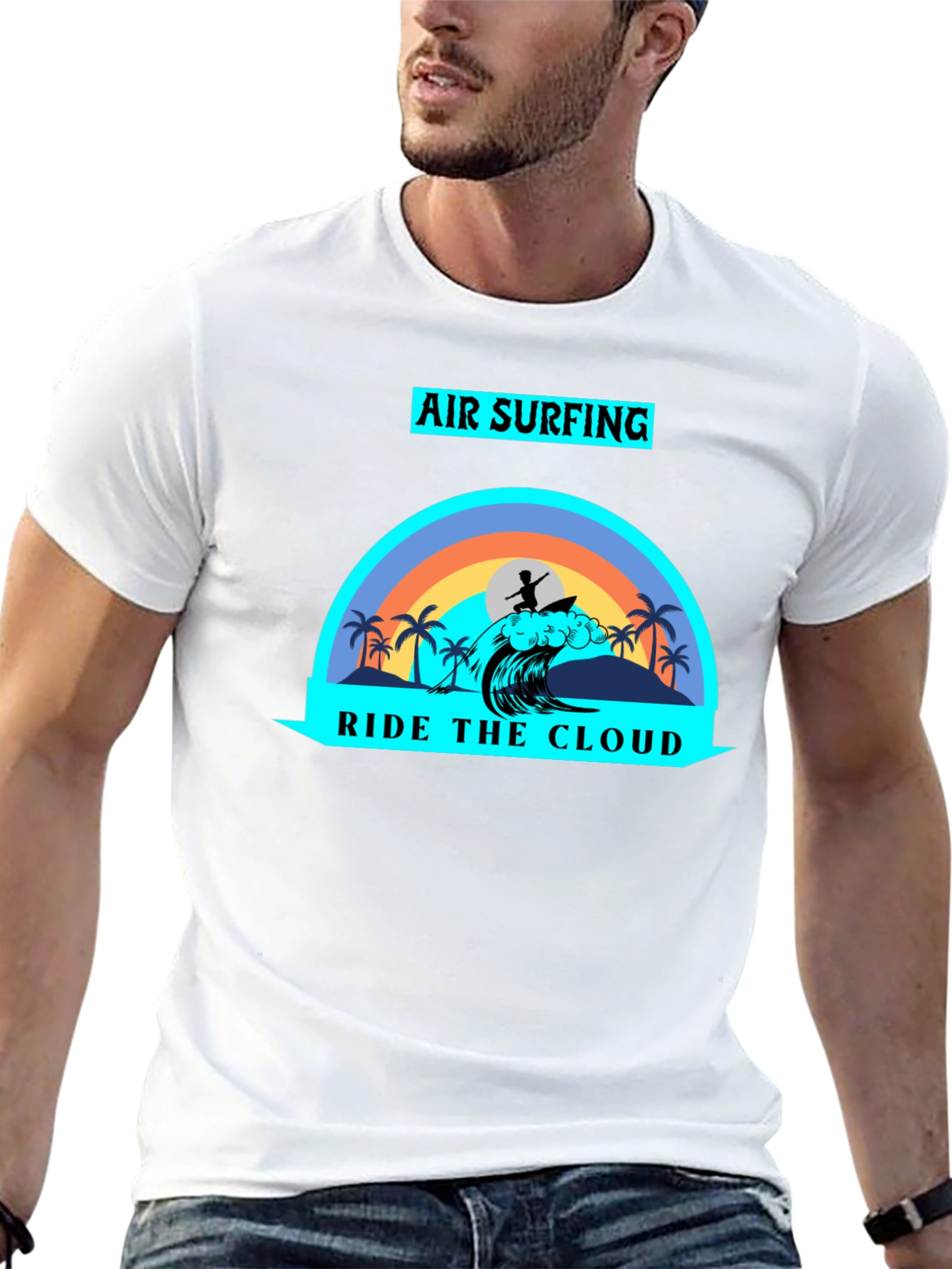 Air Surfing Ride the Cloud T-Shirt