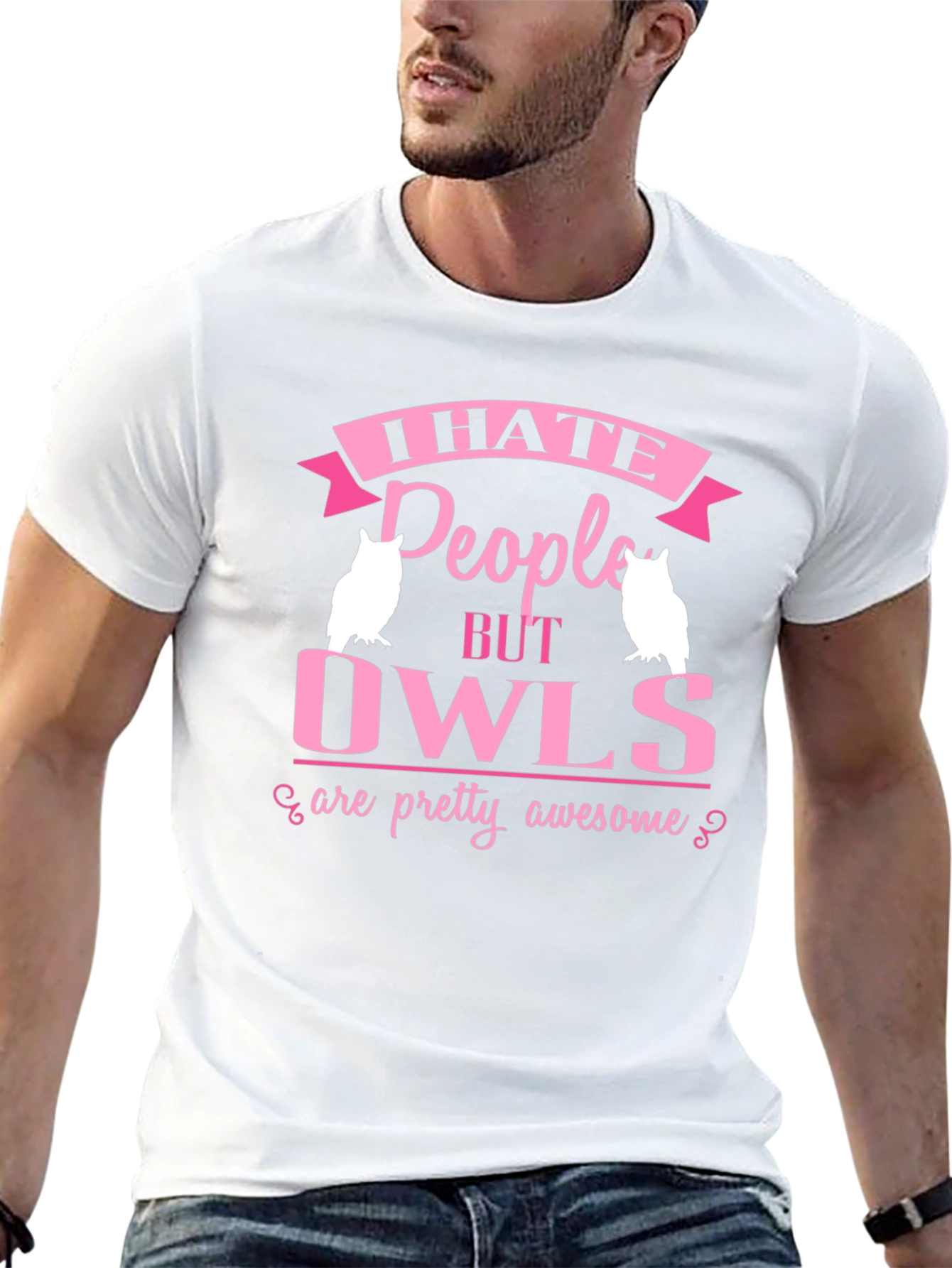 I Hate People But Owls T-Shirt