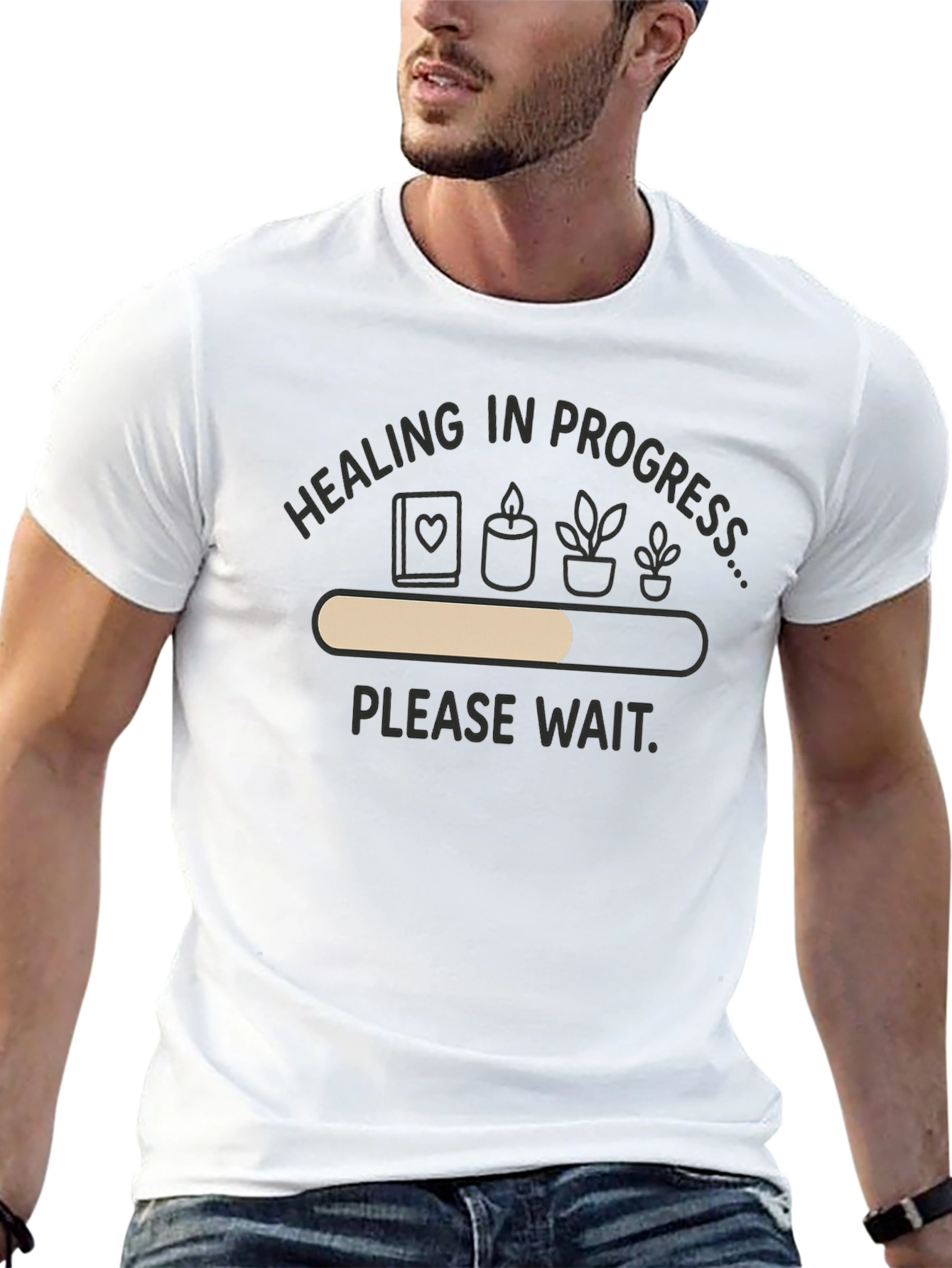Healing In Progress T-Shirt - Mindfulness & Self-Care