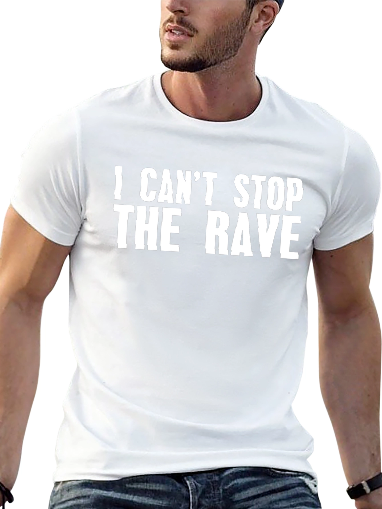 I Cant Stop The Rave Graphic Tee