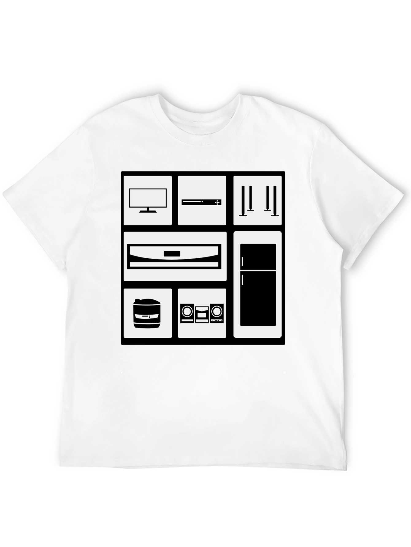 Home Appliances T-Shirt - Modern Graphic Tee
