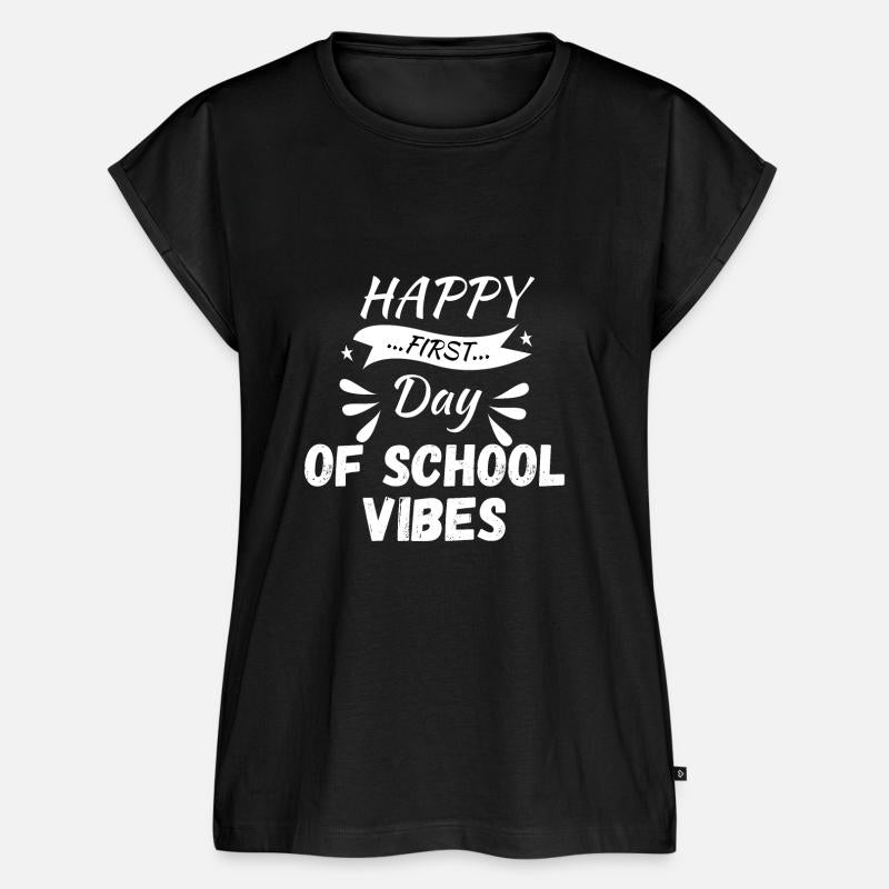 Happy First Day Of School Vibes Funny Design
