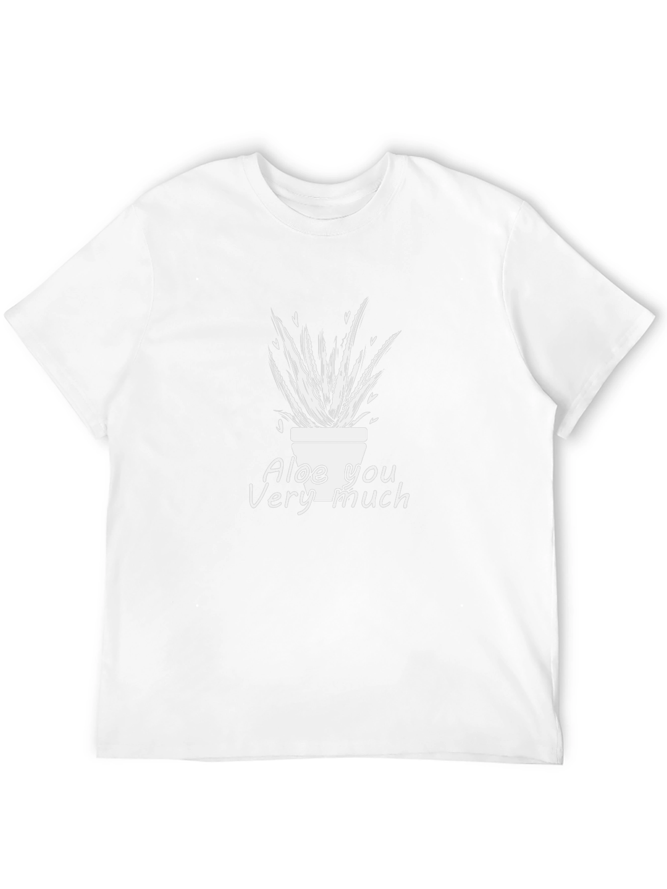 Aloe You Very Much Funny Plant T-Shirt