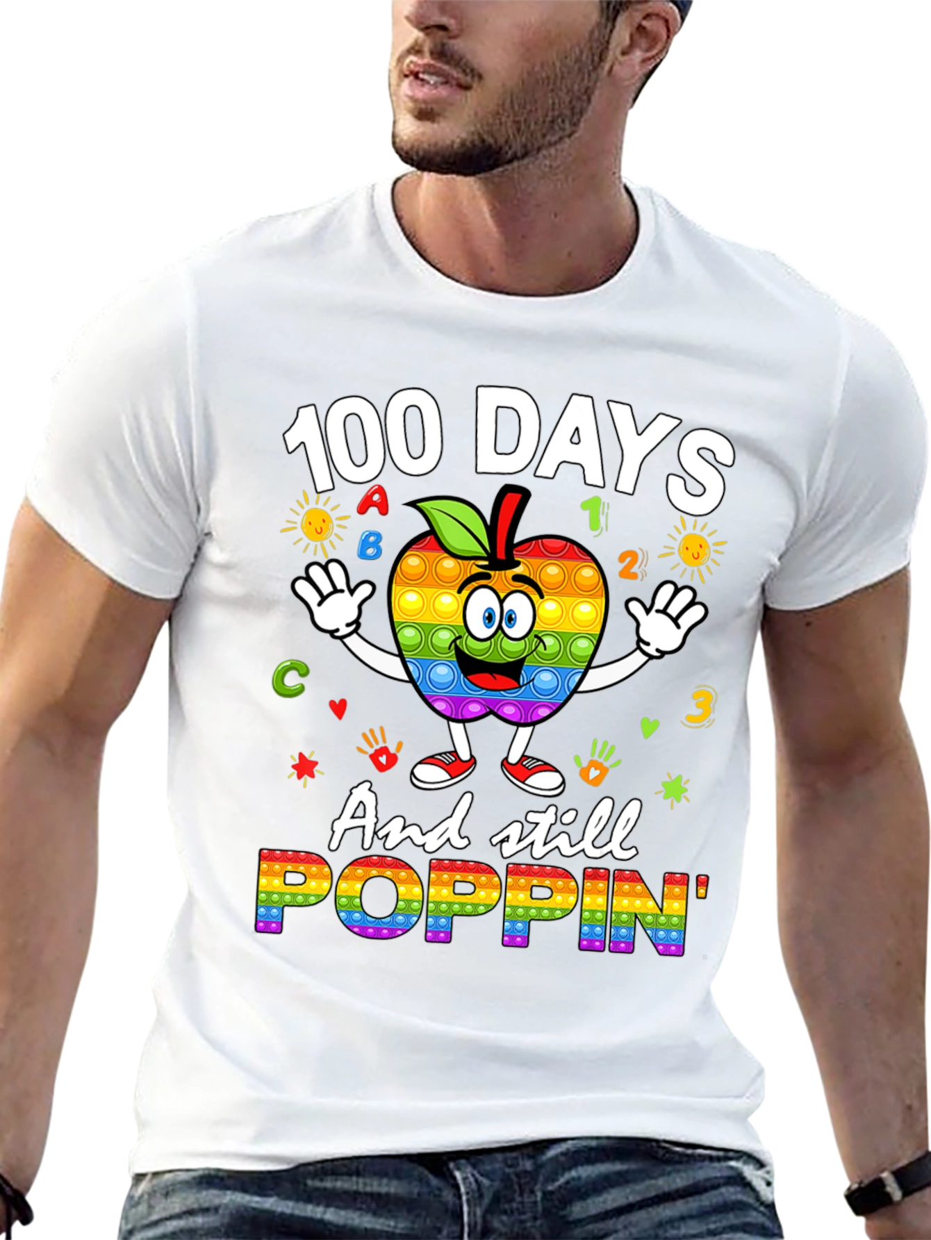 100 Days Poppin T-Shirt