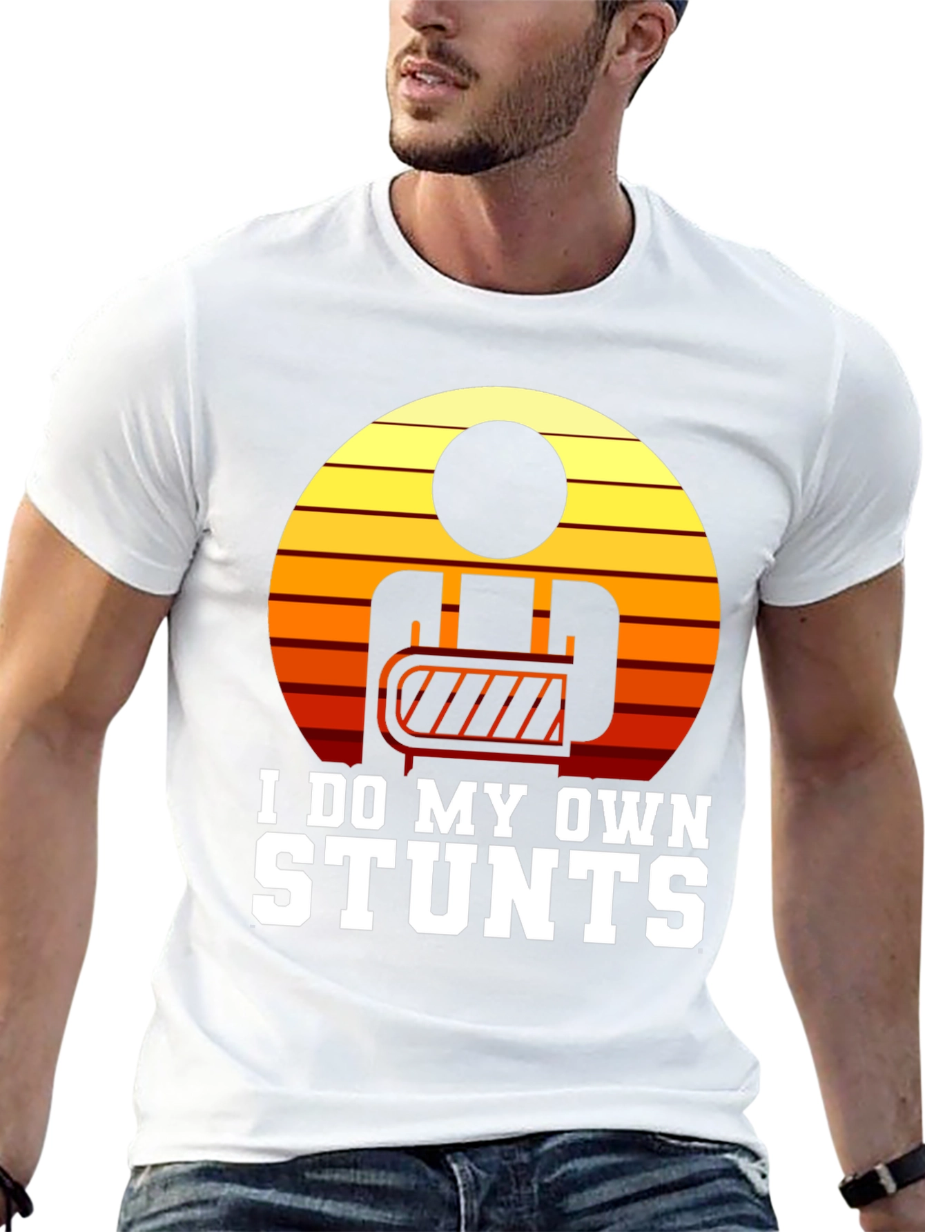 I Do My Own Stunts Graphic T-Shirt