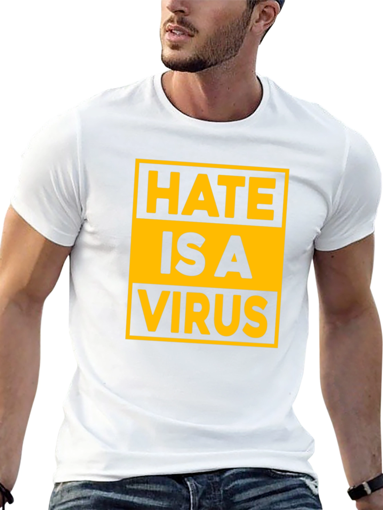 Hate Is A Virus Graphic Tee