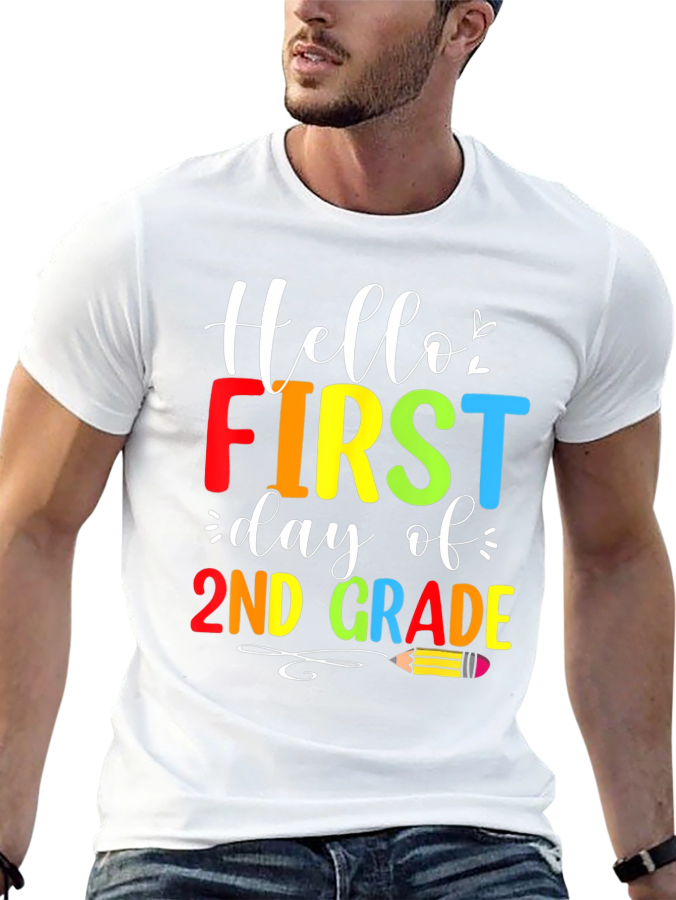 Hello 2nd Grade Back to School T-Shirt