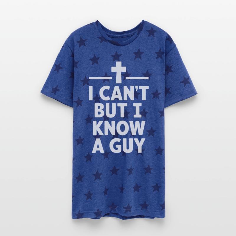 Jesus Christian Cross I Can't But I Know A Guy