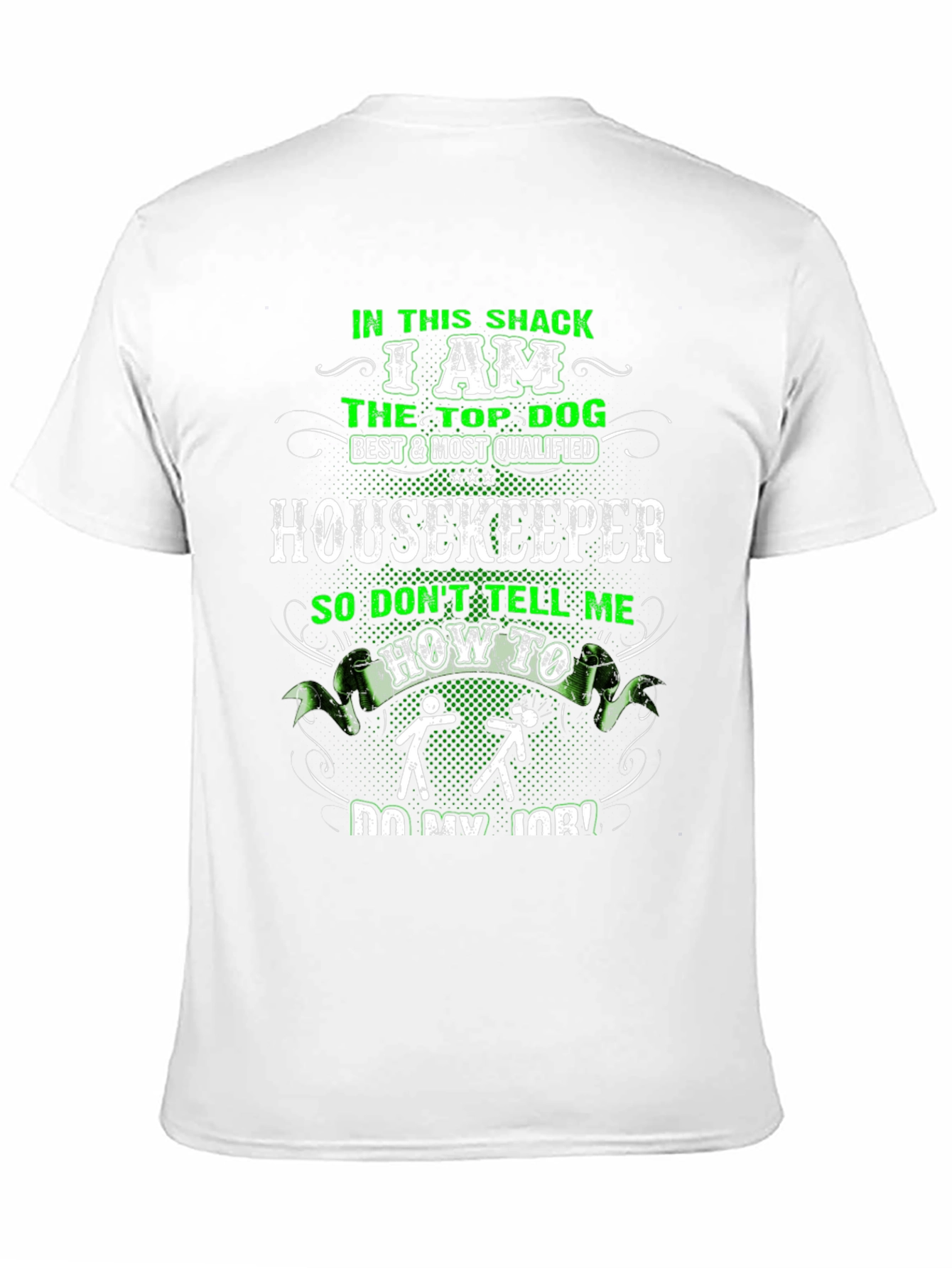 Housekeeper Top Dog Graphic Tee - Black