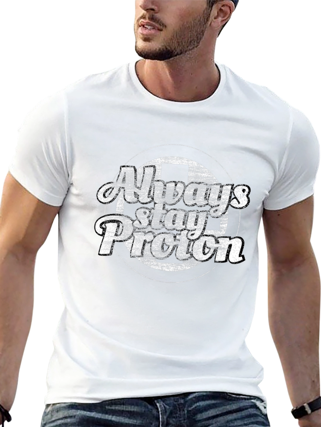 Always Stay Proton Black T-Shirt