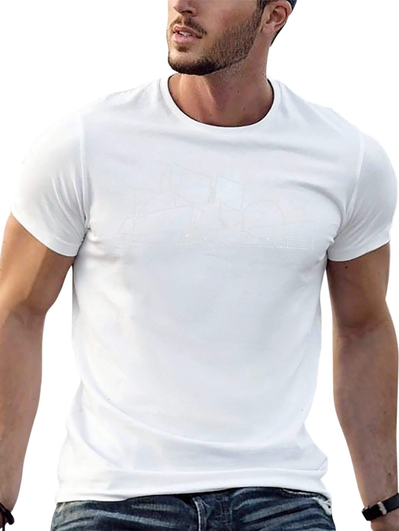 Abstract Building Graphic T-Shirt